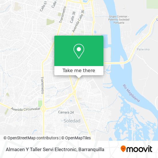 Almacen Y Taller Servi Electronic map