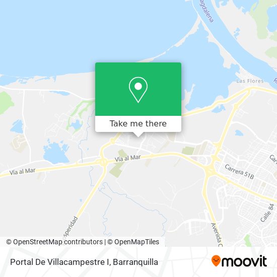 Portal De Villacampestre I map