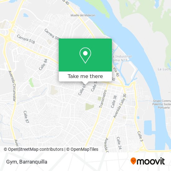 Gym map