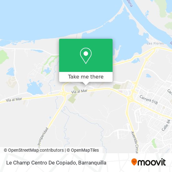 Le Champ Centro De Copiado map