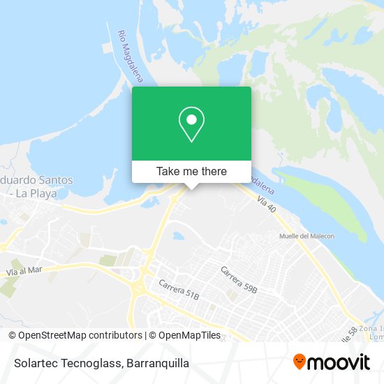 Solartec Tecnoglass map
