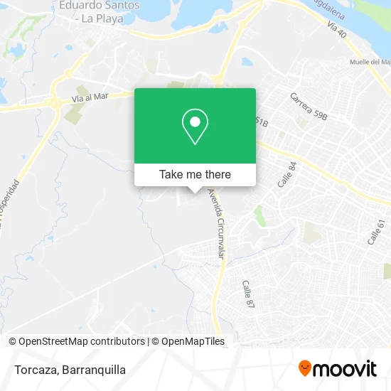 Torcaza map