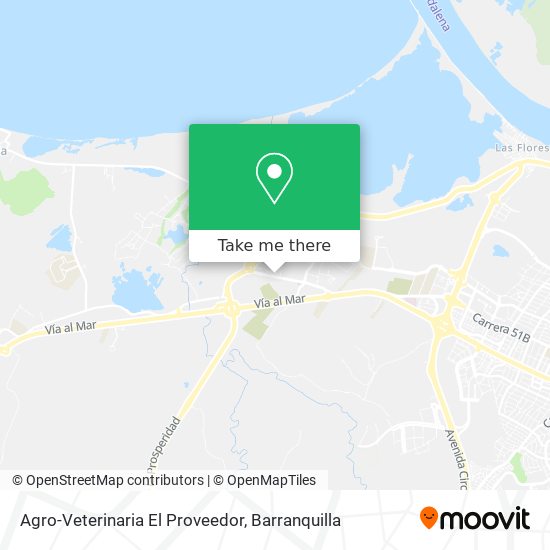 Agro-Veterinaria El Proveedor map
