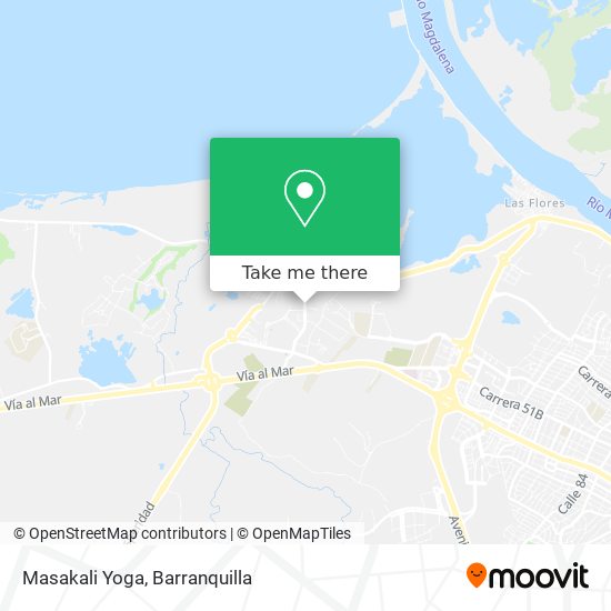 Masakali Yoga map