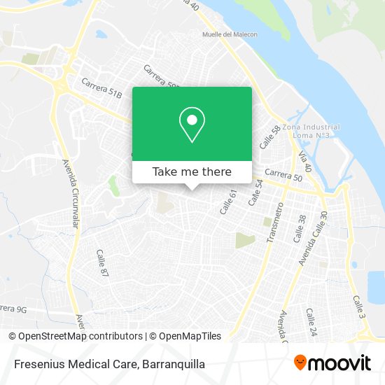 Mapa de Fresenius Medical Care