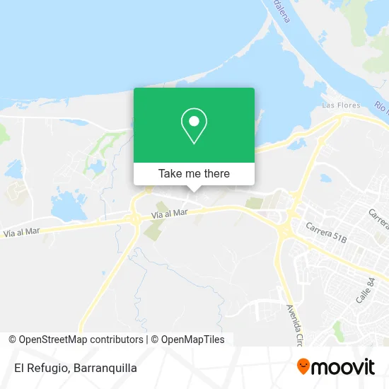 El Refugio map