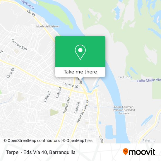 Mapa de Terpel - Eds Vía 40