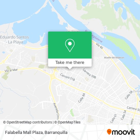 Falabella Mall Plaza map