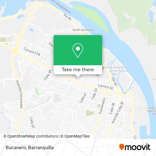 Mapa de Bucanero