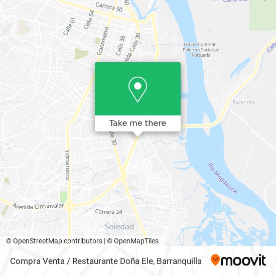 Compra Venta / Restaurante Doña Ele map