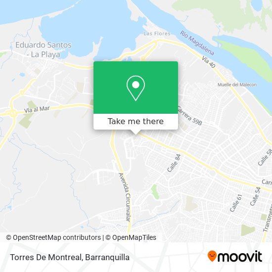 Torres De Montreal map