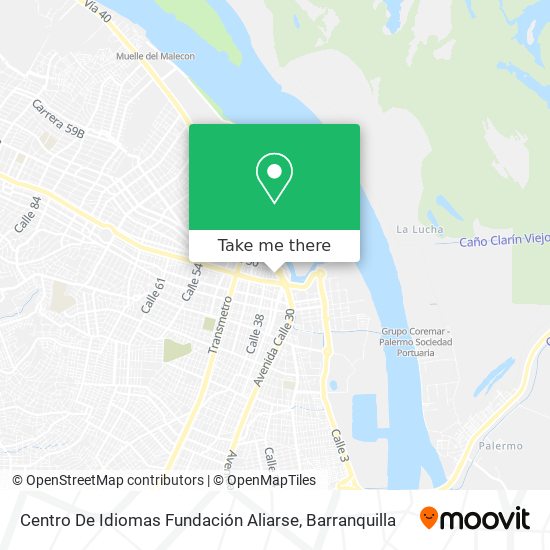 Centro De Idiomas Fundación Aliarse map