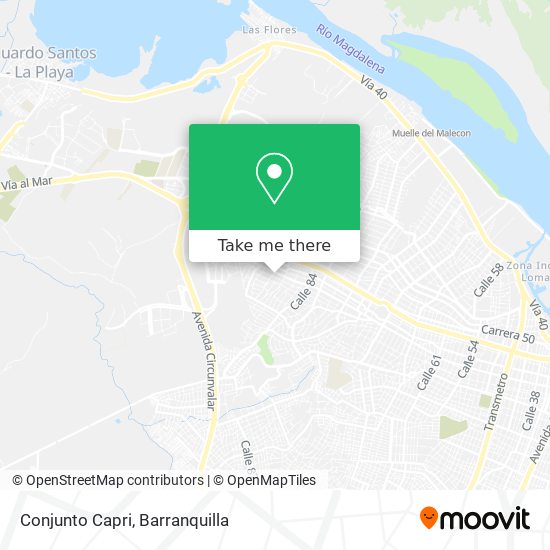 Mapa de Conjunto Capri