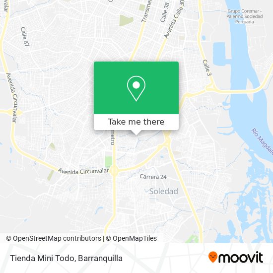 Mapa de Tienda Mini Todo