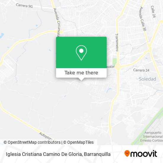 Iglesia Cristiana Camino De Gloria map