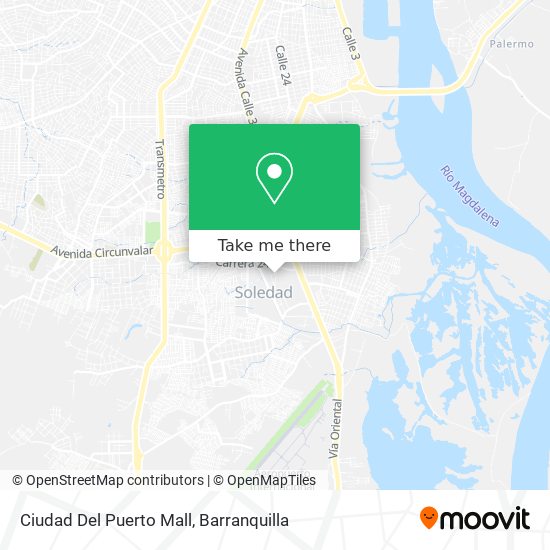 Ciudad Del Puerto Mall map