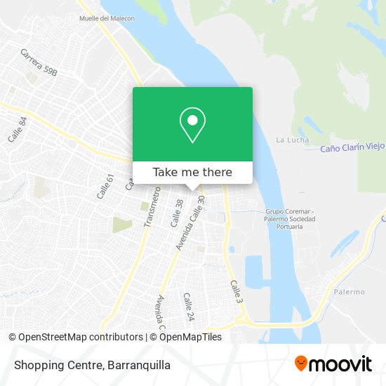 Shopping Centre map