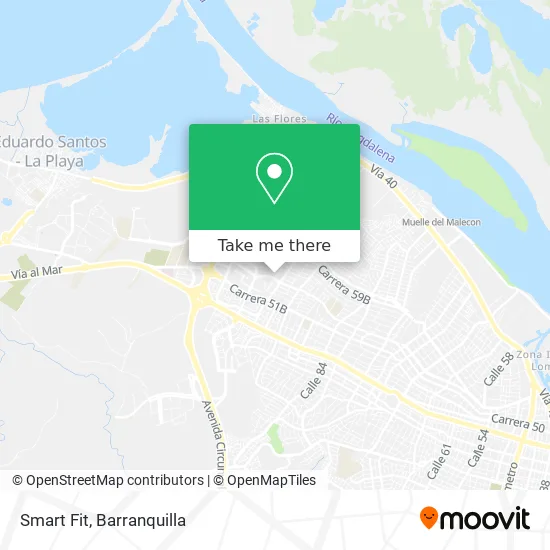 Smart Fit map