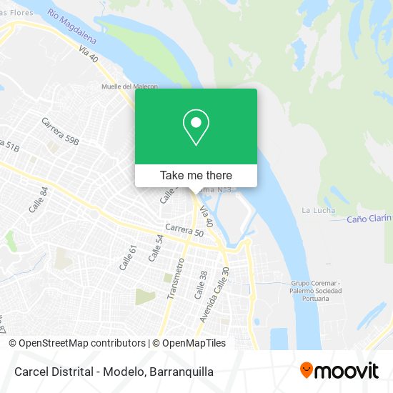 Carcel Distrital - Modelo map