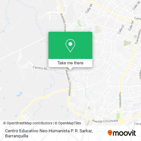 Centro Educativo Neo-Humanista P. R. Sarkar map