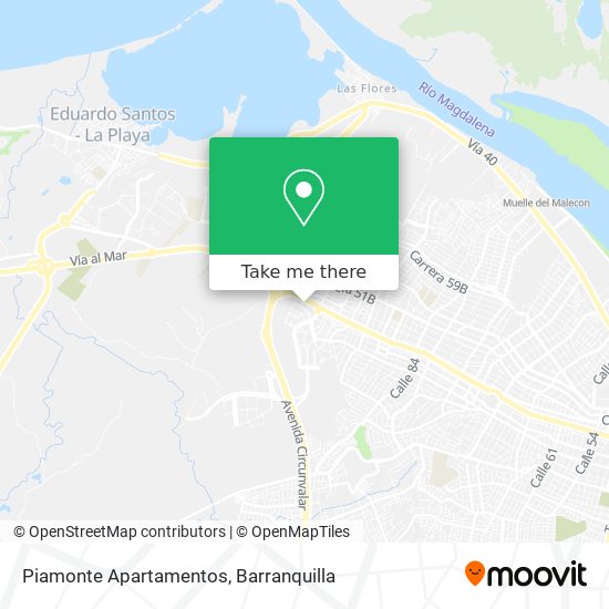 Piamonte Apartamentos map