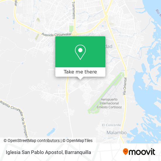 Iglesia San Pablo Apostol map