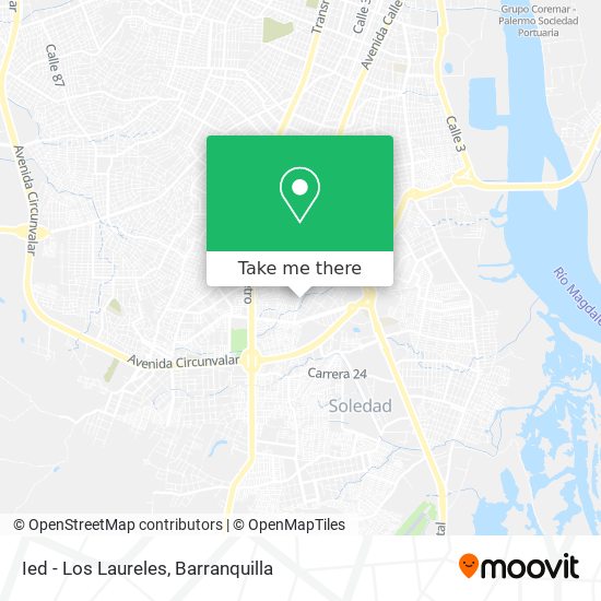 Ied - Los Laureles map