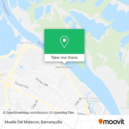 Muelle Del Malecon map