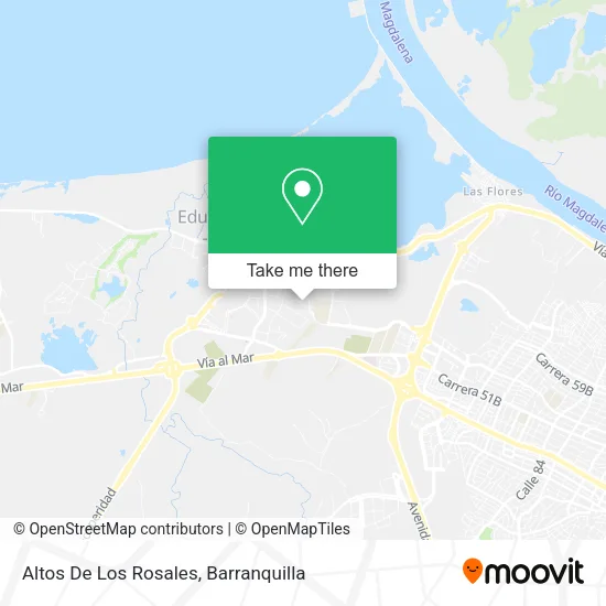 Altos De Los Rosales map