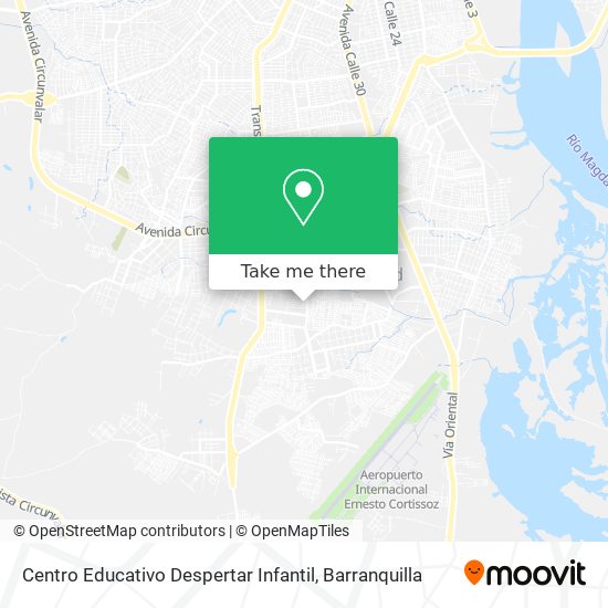 Centro Educativo Despertar Infantil map