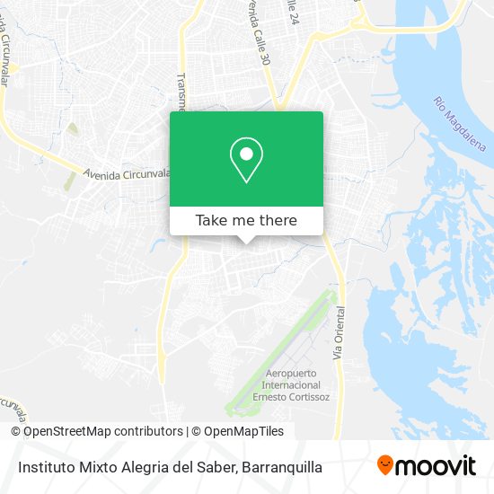Mapa de Instituto Mixto Alegria del Saber