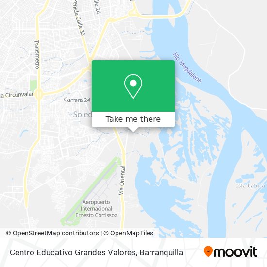 Centro Educativo Grandes Valores map