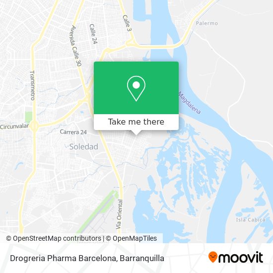 Drogreria Pharma Barcelona map