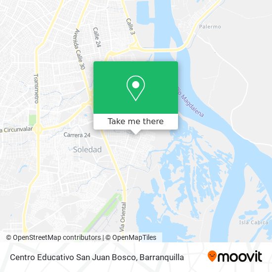 Mapa de Centro Educativo San Juan Bosco