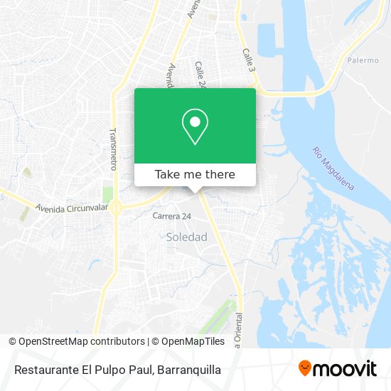 Restaurante El Pulpo Paul map