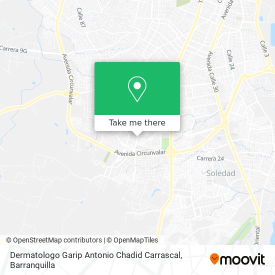 Dermatologo Garip Antonio Chadid Carrascal map