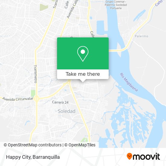 Happy City map