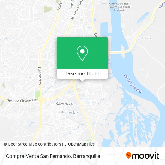 Mapa de Compra-Venta San Fernando
