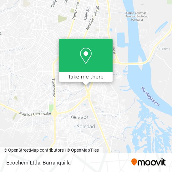 Mapa de Ecochem Ltda