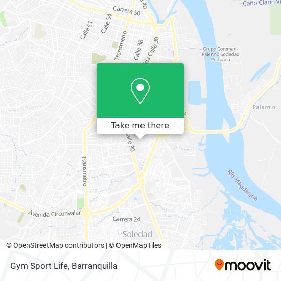 Gym Sport Life map