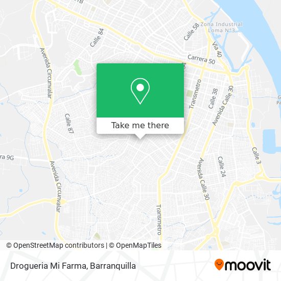 Drogueria Mi Farma map