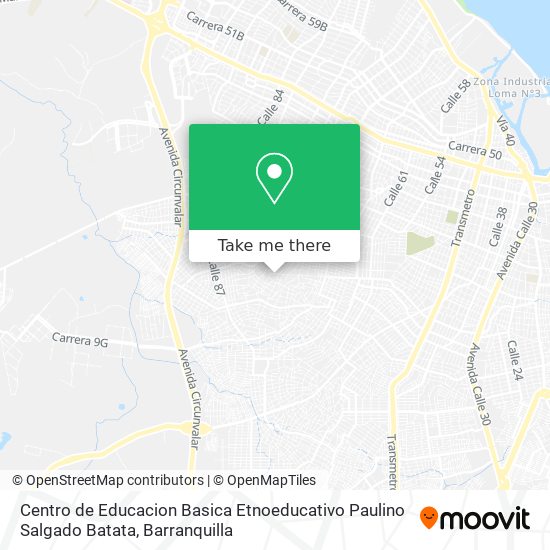 Centro de Educacion Basica Etnoeducativo Paulino Salgado Batata map