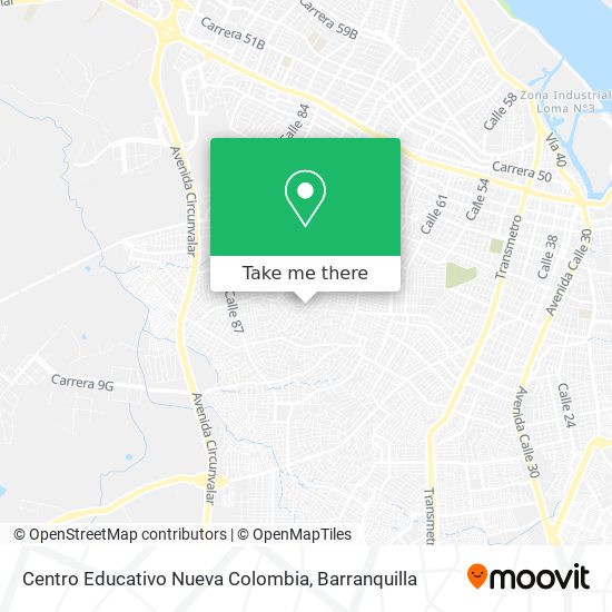 Centro Educativo Nueva Colombia map
