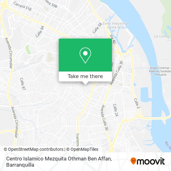 Centro Islamico Mezquita Othman Ben Affan map