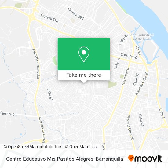 Centro Educativo Mis Pasitos Alegres map