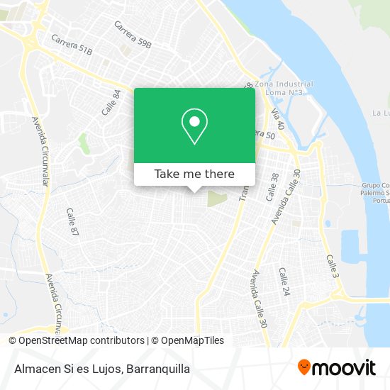 Mapa de Almacen Si es Lujos