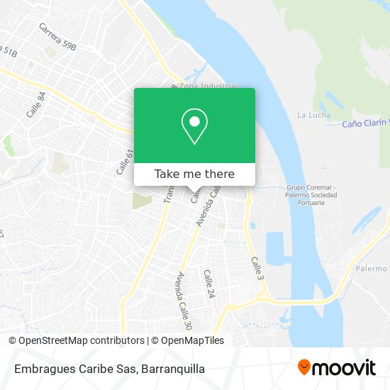 Embragues Caribe Sas map