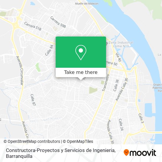 Mapa de Constructora-Proyectos y Servicios de Ingenieria