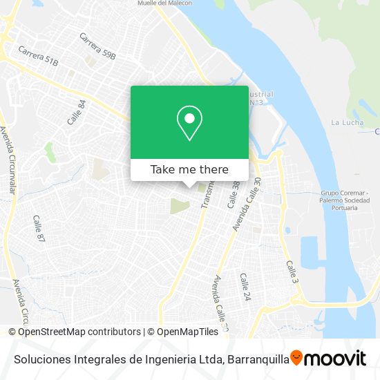 Mapa de Soluciones Integrales de Ingenieria Ltda