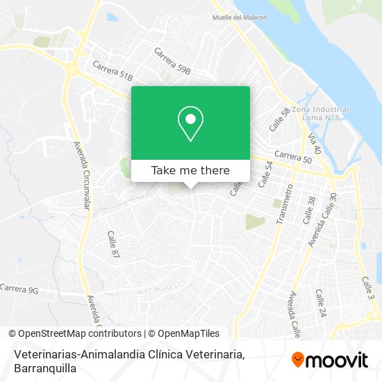 Veterinarias-Animalandia Clínica Veterinaria map